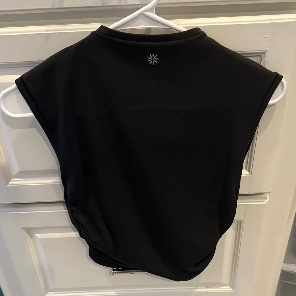 Athleta Women's Classic Black Muscle Tee - Image 3