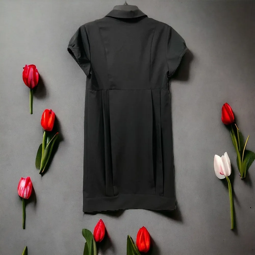 “RB Collection New York” Women BlackDress. Size: 8 Brown - Image 2