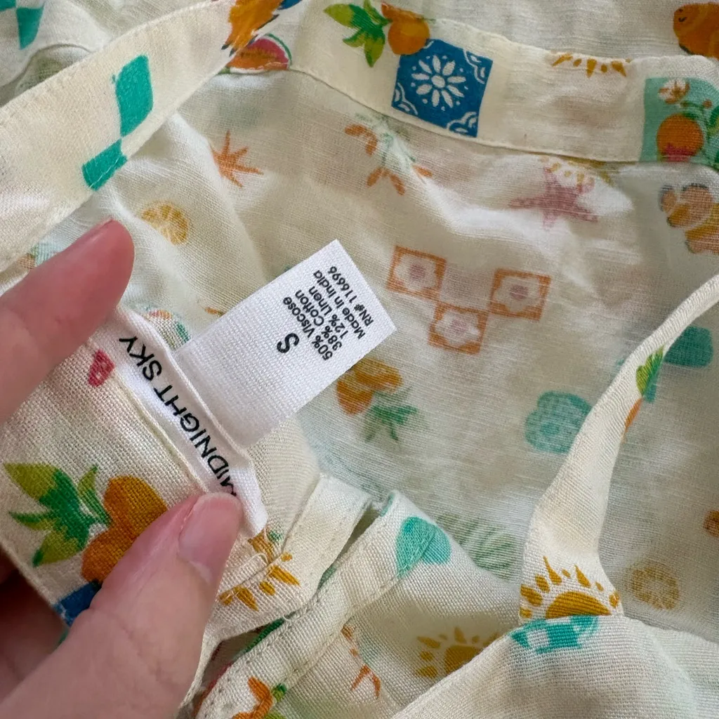 Midnight sky Linen matching set - Image 5