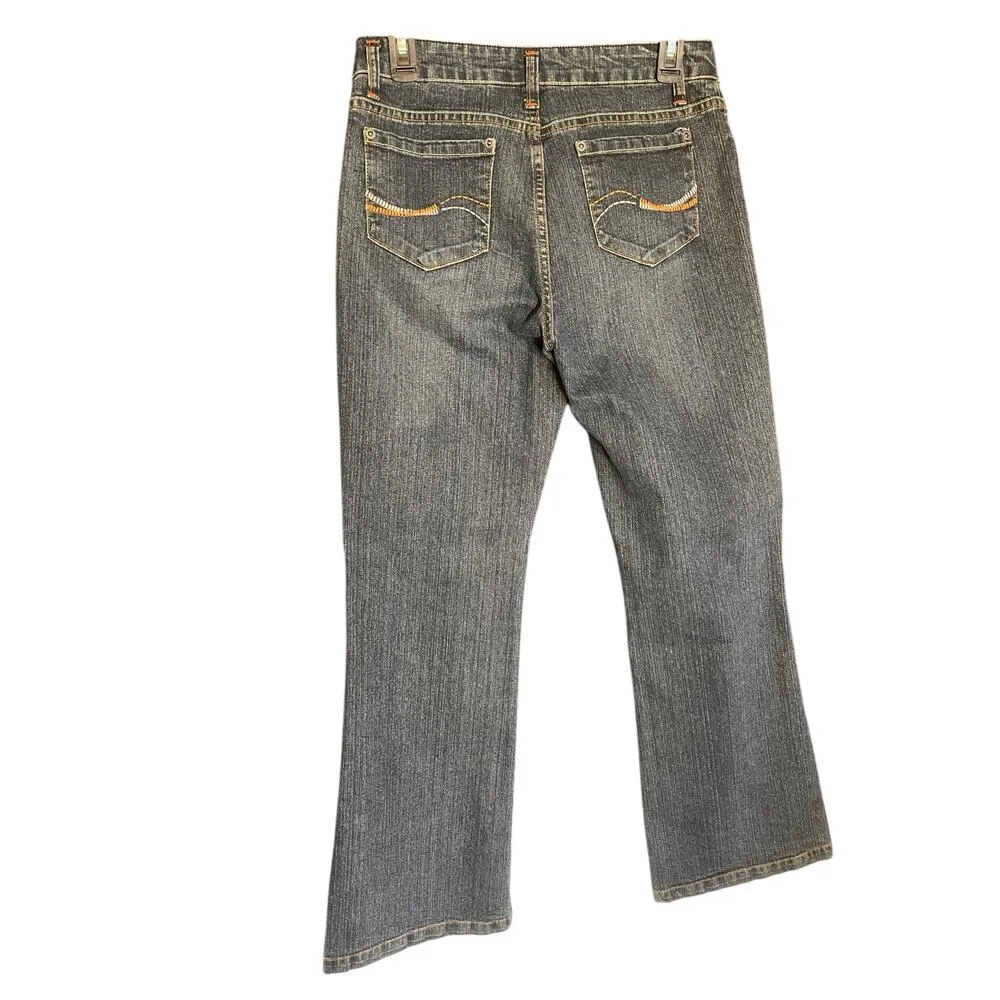 Arizona Jeans with Embroidered Pockets Size 16 - Image 5