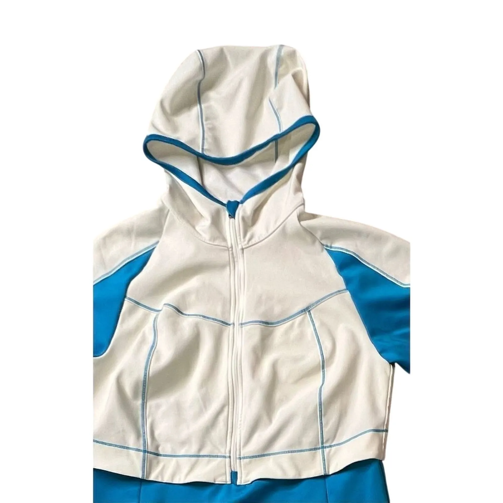 Columbia‎ Titanium Reflective Running Hooded Jacket MEDIUM Blue Gorpcore Casual - Image 4