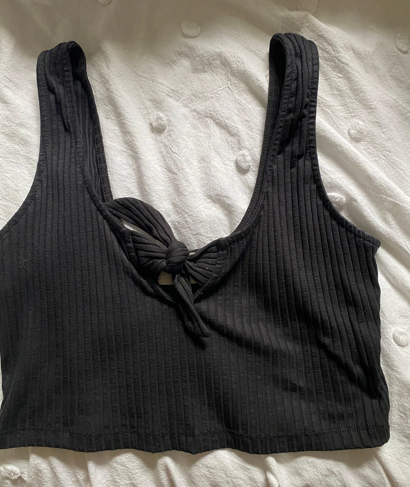 Black Knot Crop Top - Image 2