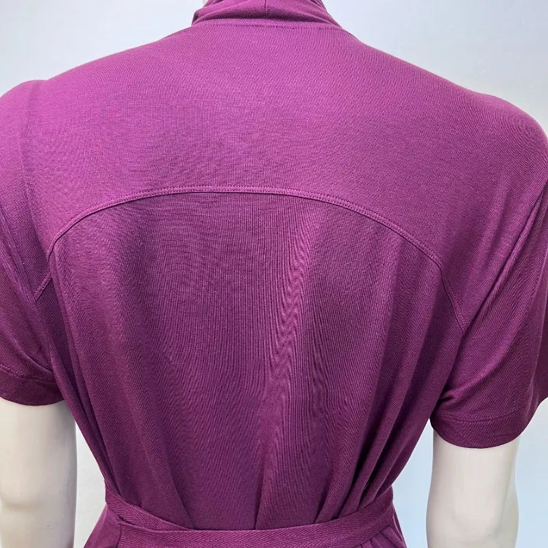 Athleta‎ Nighttime Bliss Short Sleeved Robe in Deep Plum - Image 6