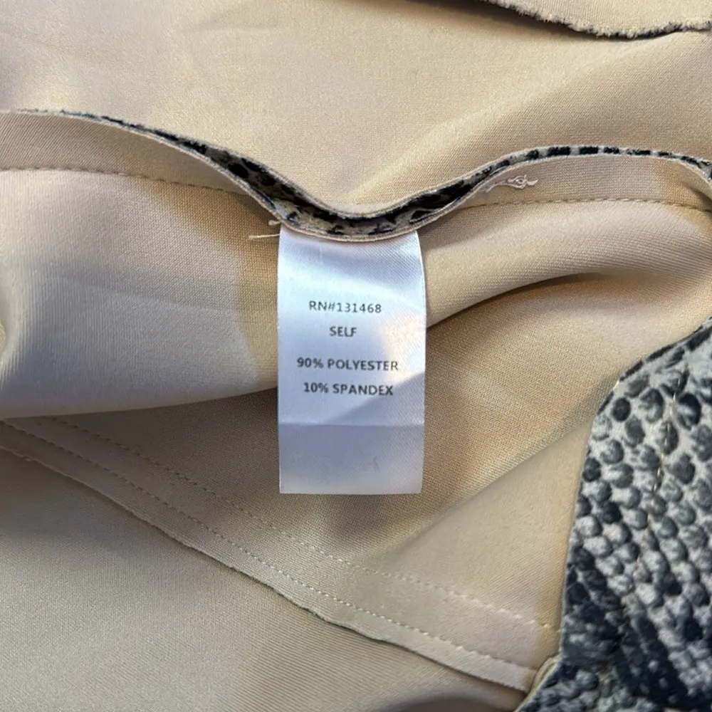 Snake Skin Print Jacket - Image 6