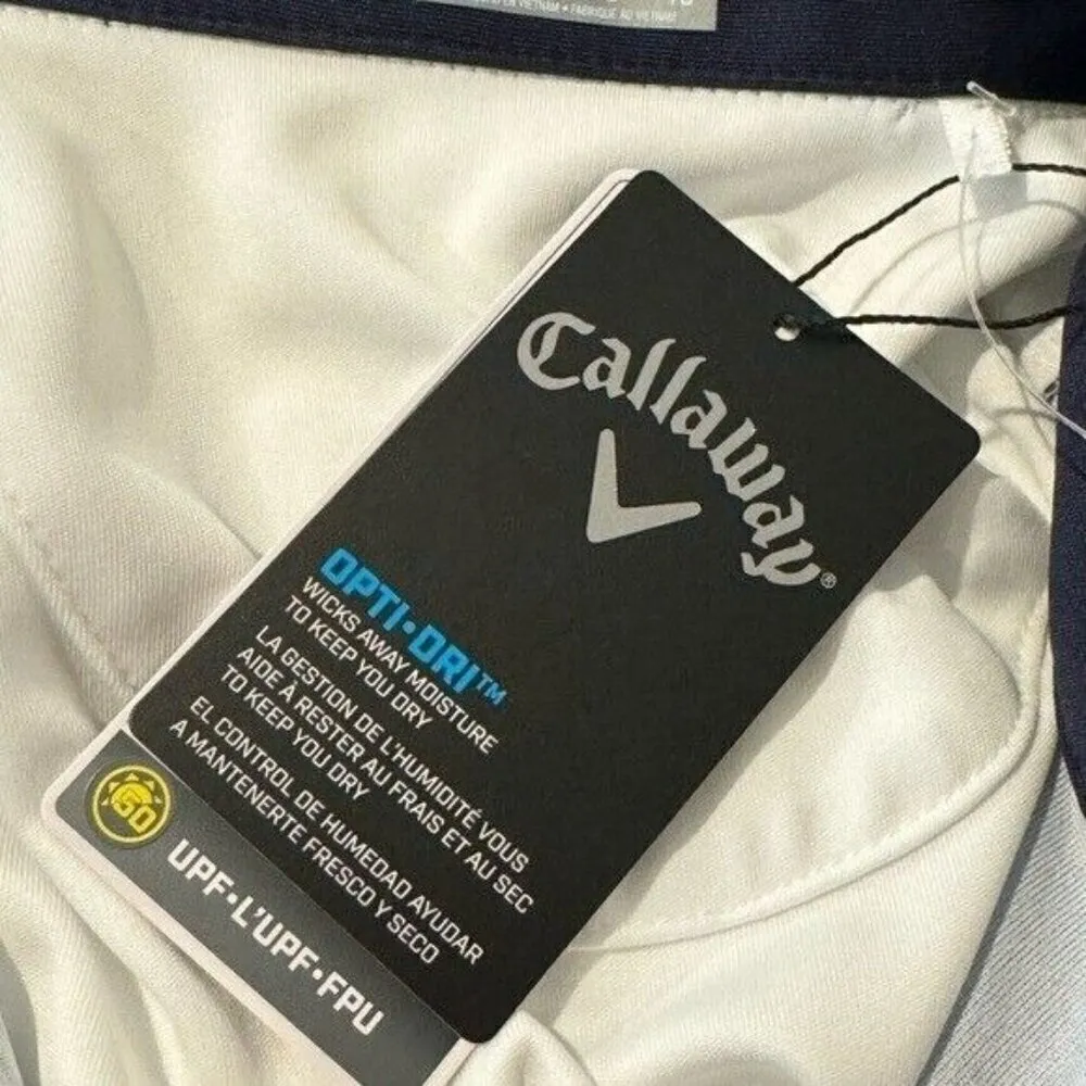 CALLAWAY Women’s Abstract Gradient Print Color Block Golf Dress Size XL NEW - Image 7