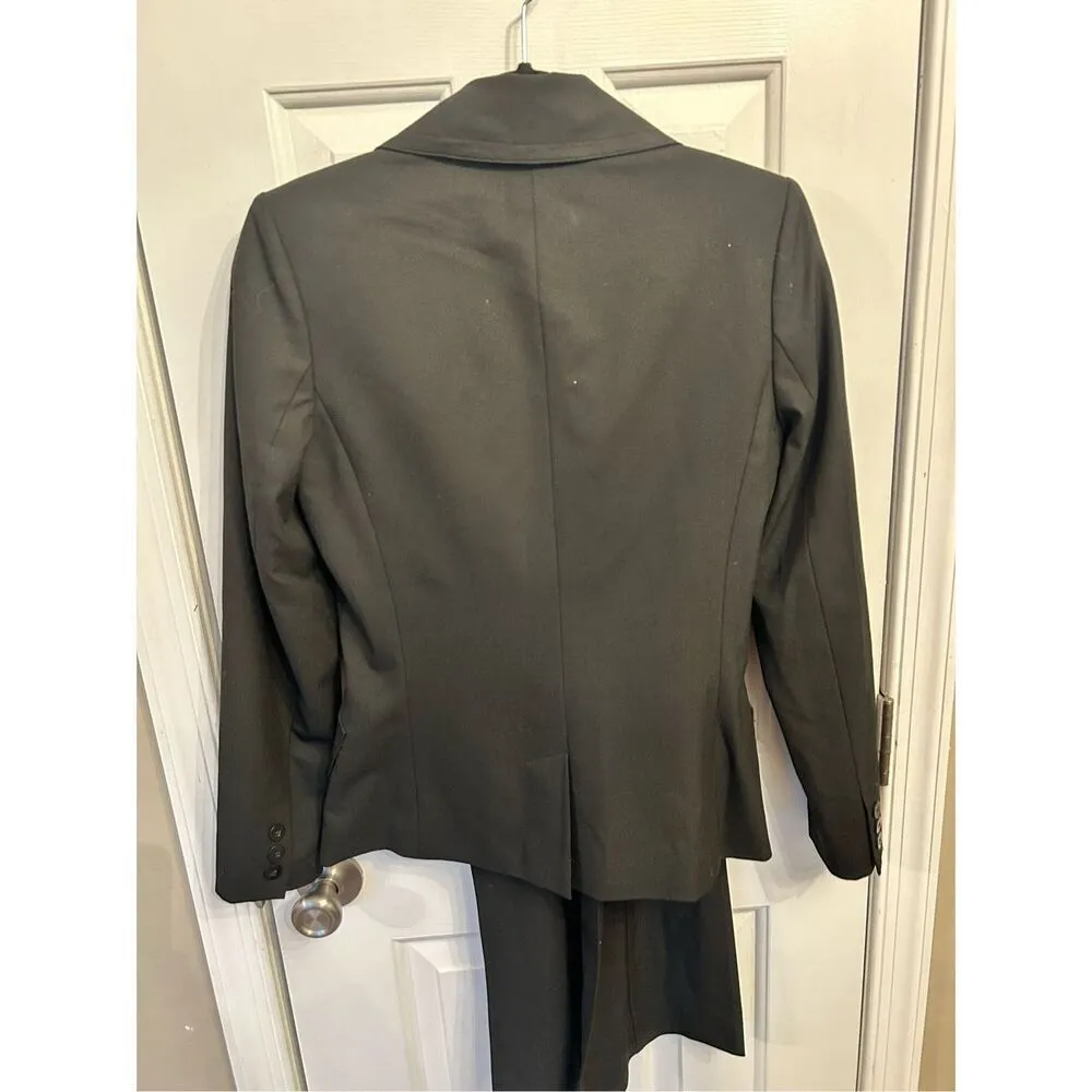 The limited black work suit size xs blazer and size 0 pants - Image 3