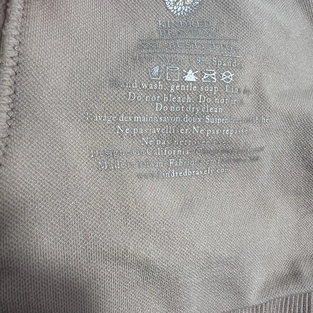 Kindred Bravely Size XXL Busty Sublime Pumping Nursing Hands Free Bra Beige Tan - Image 16