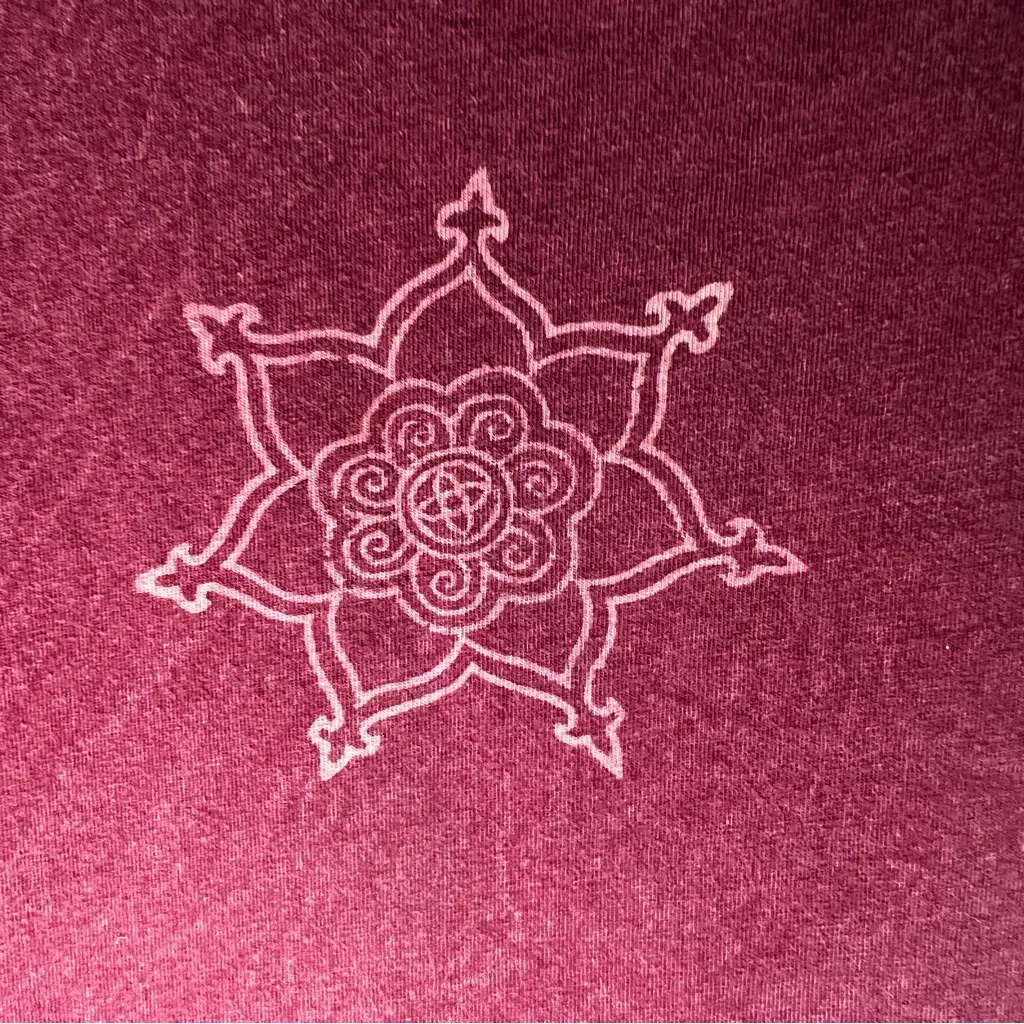 Kuhl Burgundy Keltic Pattern Crochet Straps Outdoor Tank Top - Image 6