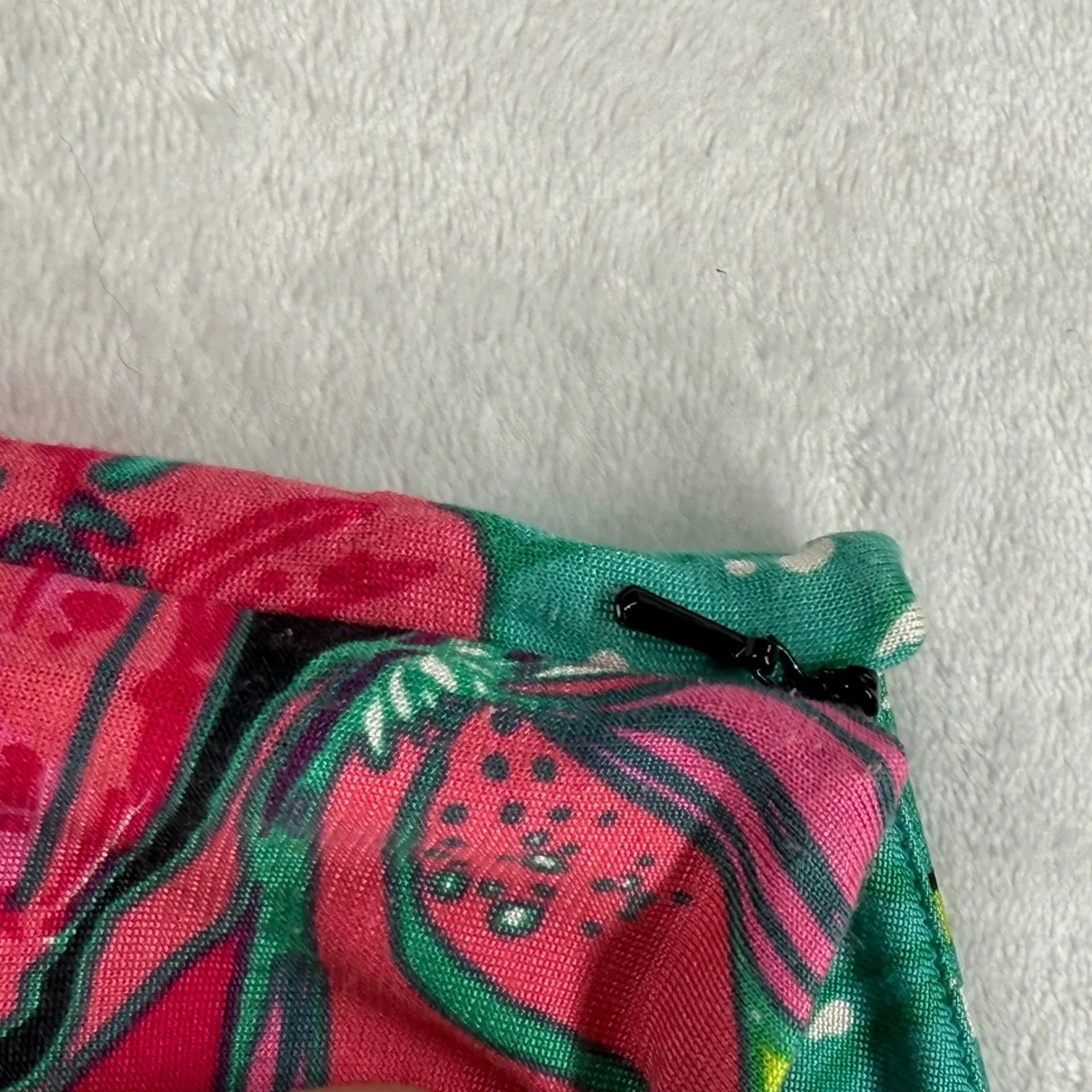 Lilly Pulitzer One Shoulder Dress Floral Print Party Cocktail XS - Image 4