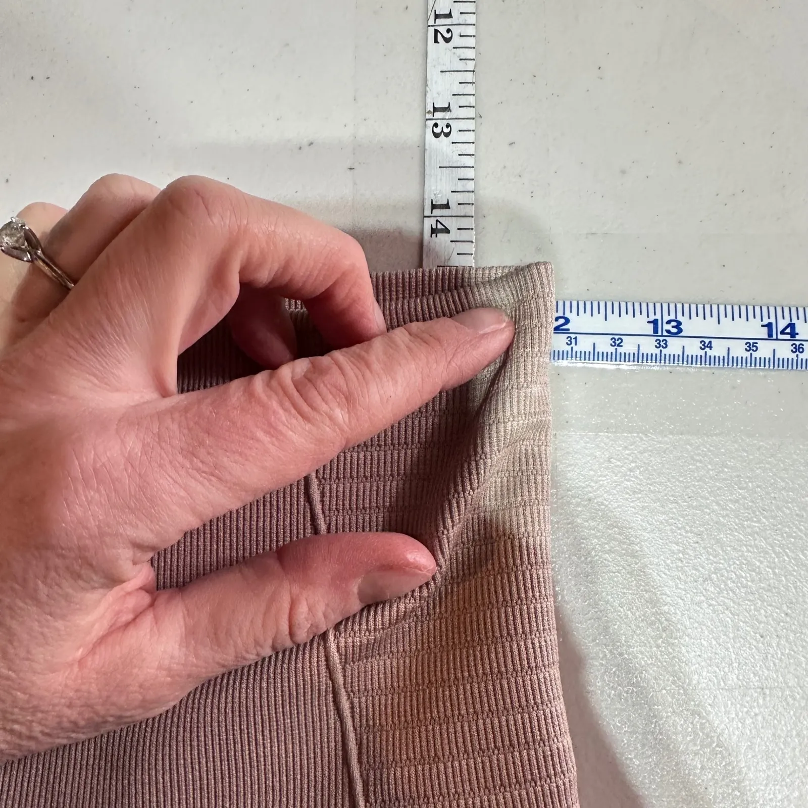 Gymshark Energy Seamless Leggings Women Brown High Waisted Size S Taupe - Image 11