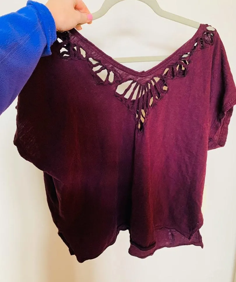 Free People Plum Top - Image 4