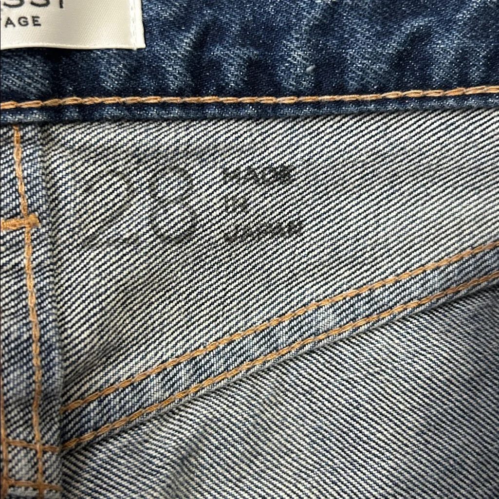 Moussy Vintage Distressed Tapered Jeans Size 28 - Image 9