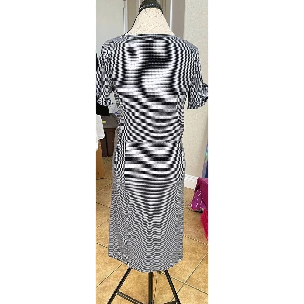 Motherhood Maternity Womens Dress Sz Medium Two Piece Nursing Parisian Modern - Image 9