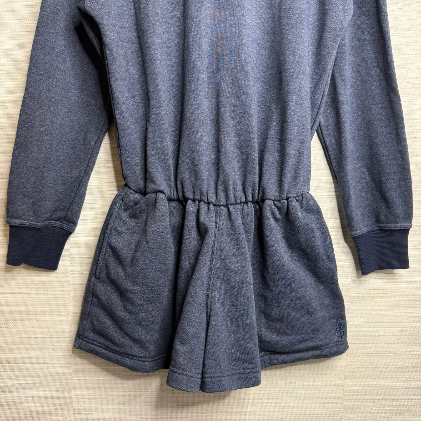 Free People romper hooded activewear cutout back onesie jumpsuit workout Small - Image 3