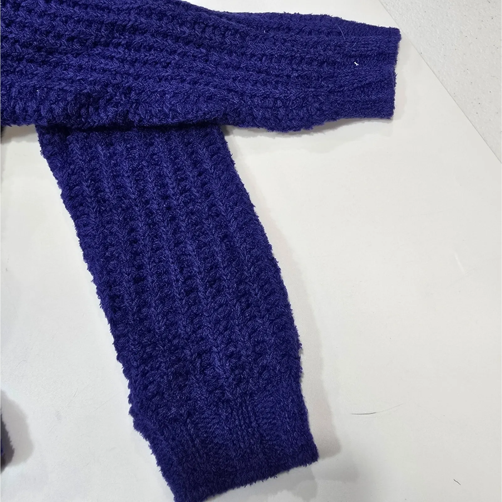 Tularosa Merle Sweater in Marble Blue Small - Image 8