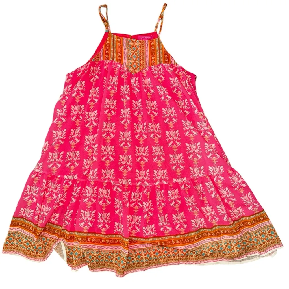 Flying Tomato  pink flowy dress - Image 5