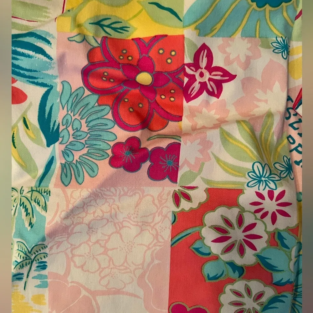 Island Republic | petite, womens tropical print skirt. Size: 6P - Image 2