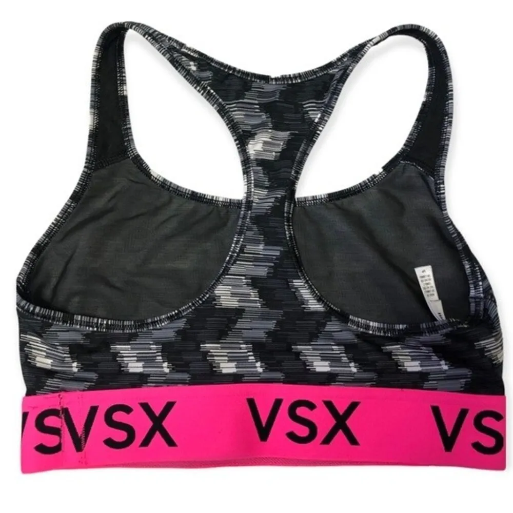 Victoria’s Secret VSX The Player Racerback Sports Bra Black - Image 2