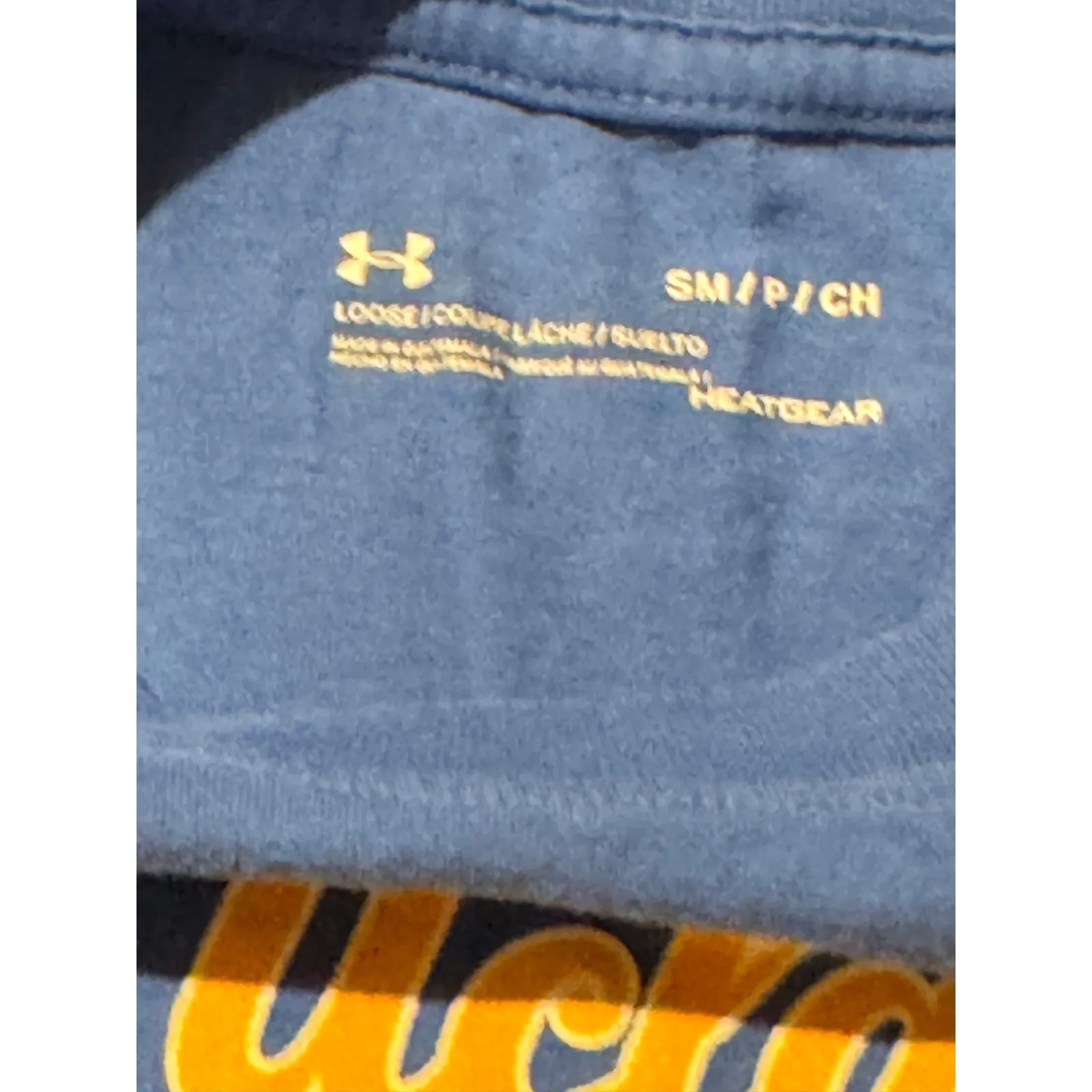 Under Armour UCLA Bruins 2018 NCAA Womens Gymnastics Champions T Shirt Sz S - Image 7