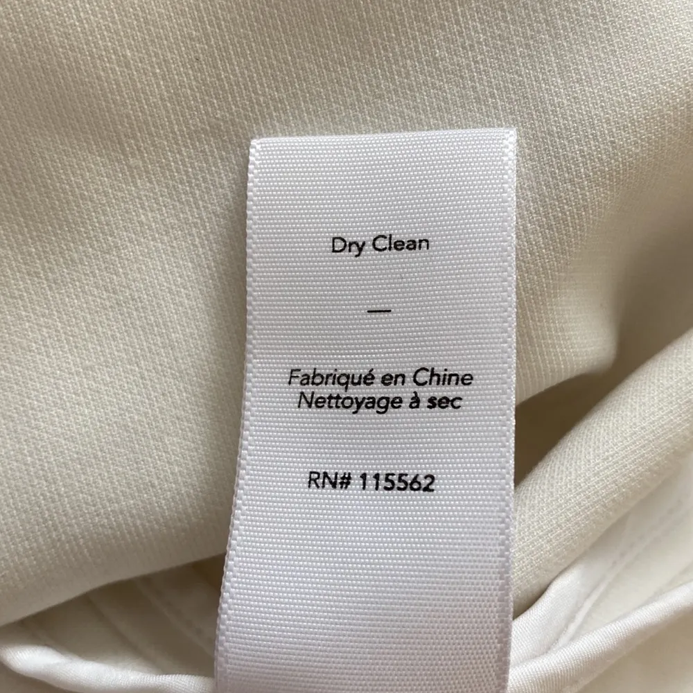 Elizabeth and James white strappy fit and flare mini dress size 4 - Image 8