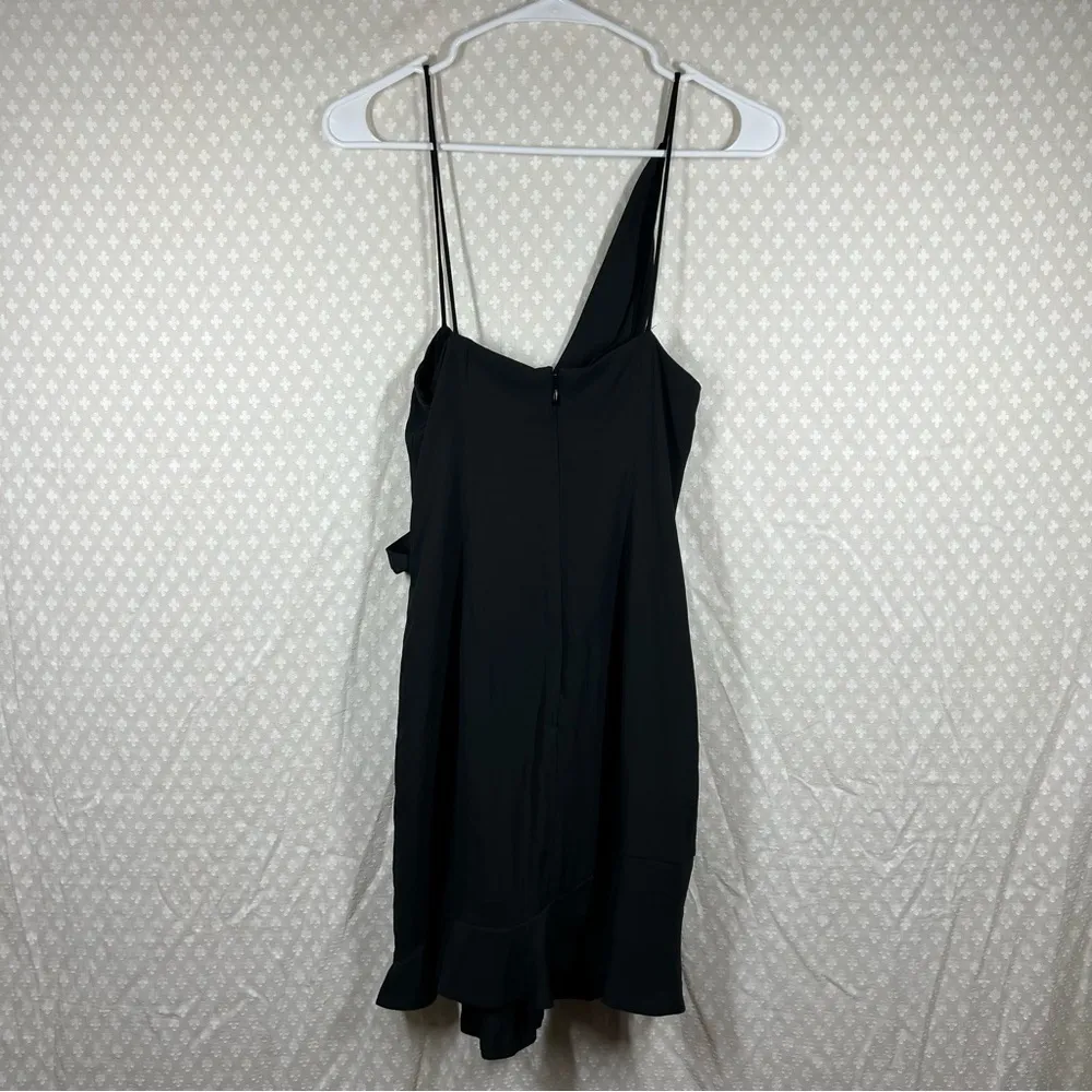 NBD Black Strappy Fox‎ Mini Dress - Image 4