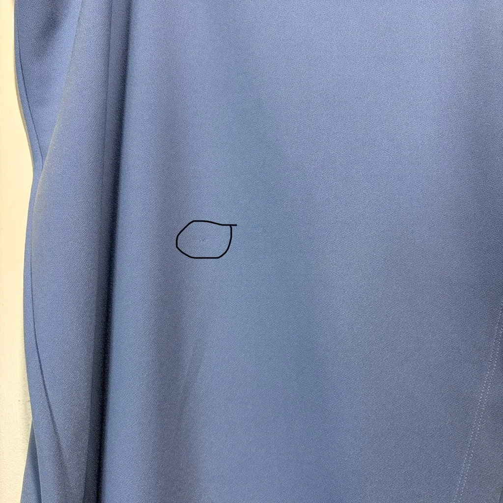 Abercrombie & Fitch- NWT Midi Skirt High Asymmetrical Slit Periwinkle- Size XXL - Image 10