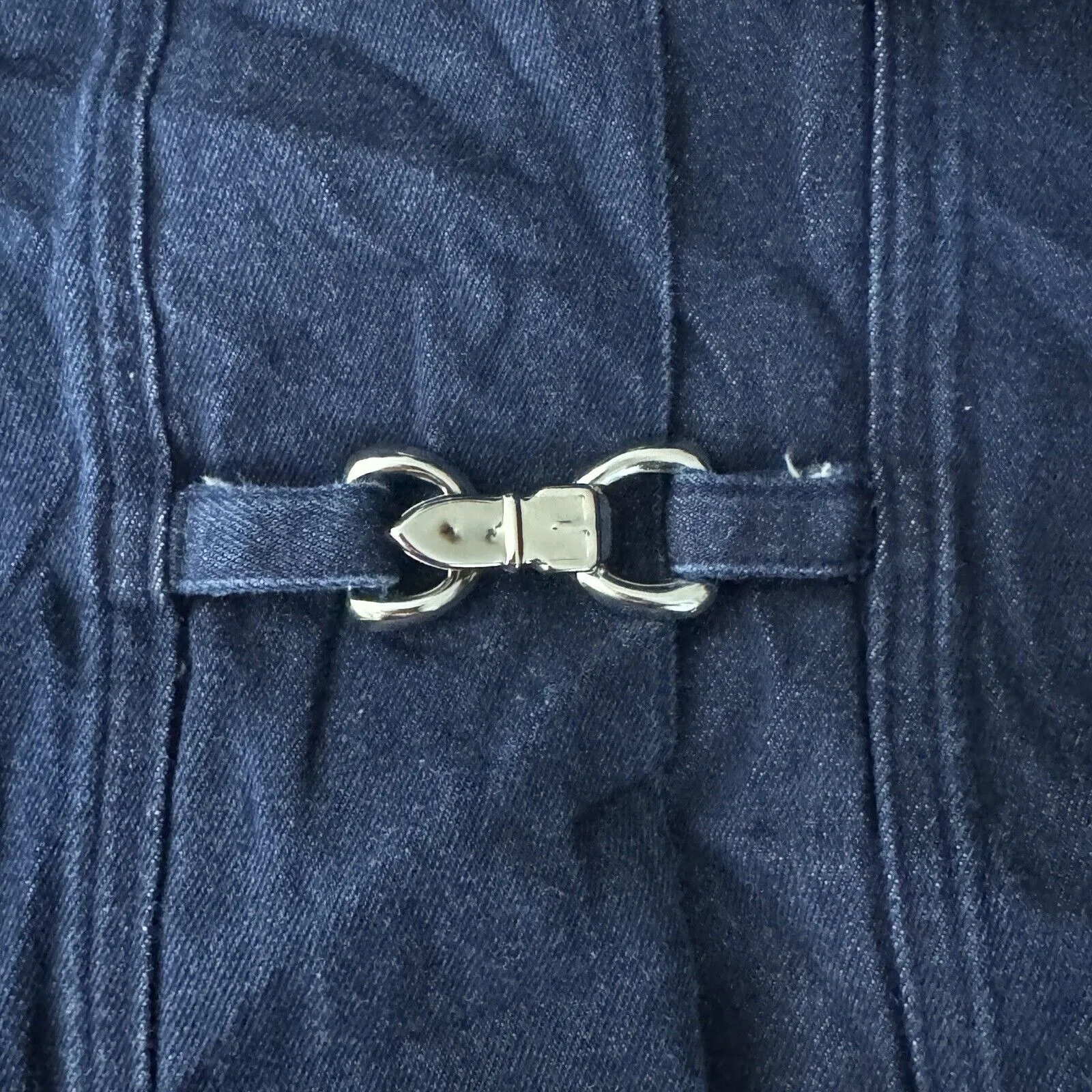 Lew Magram Jacket Womens Large Blue Jean Classic‎ Denim Jacket Casual Vintage - Image 6