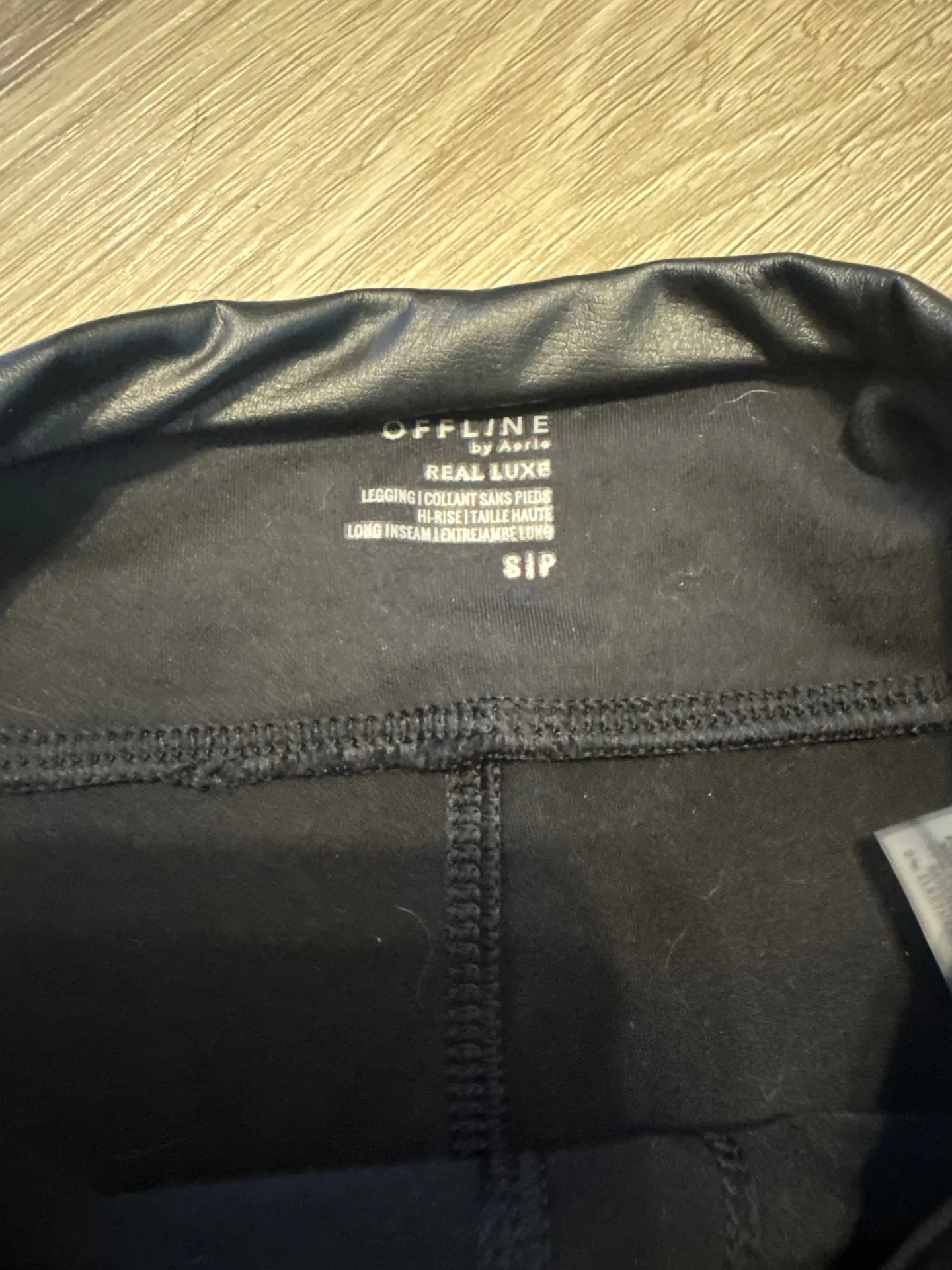 Faux Leather Leggings - Image 3