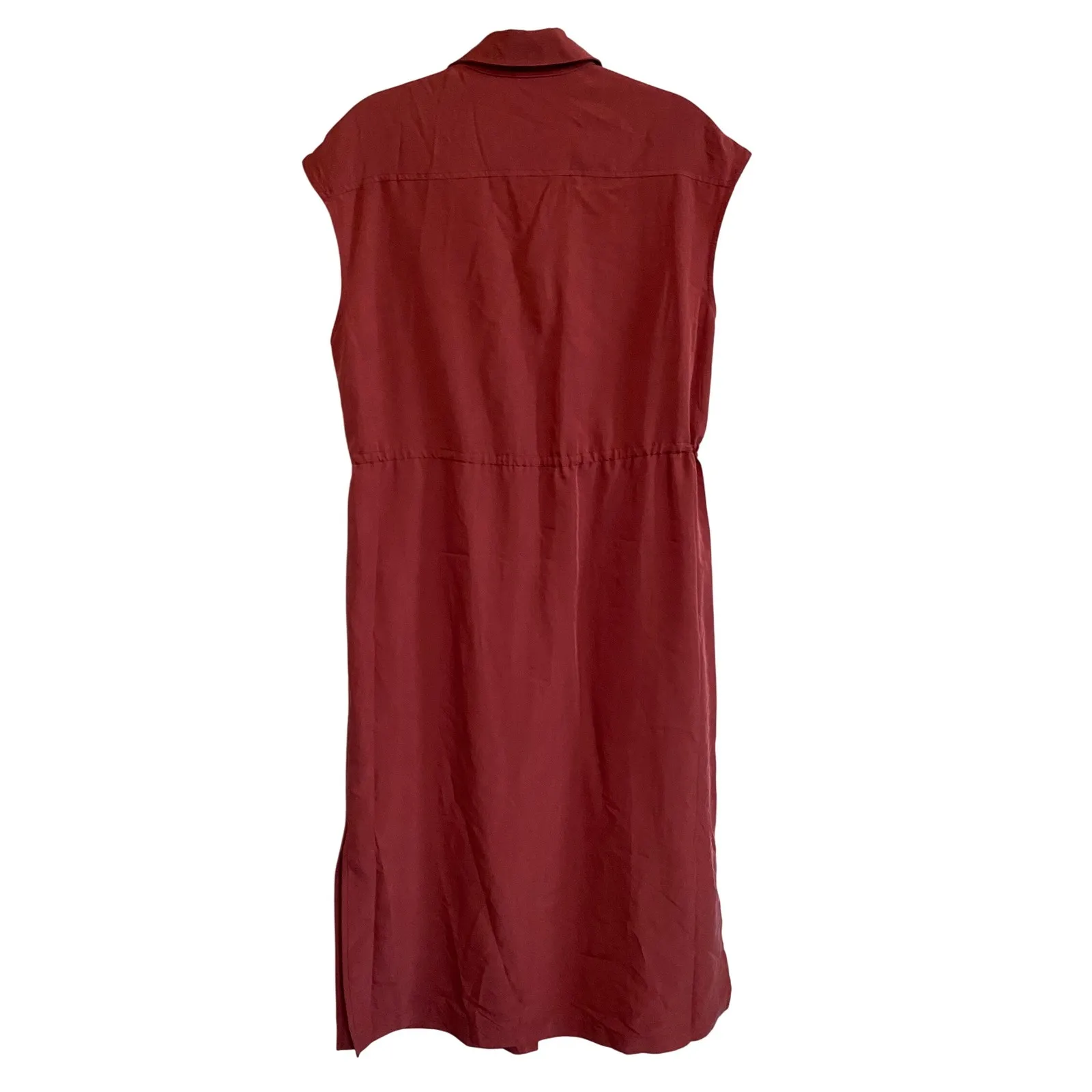 Old Navy Short Sleeve Double Pocket Bronzed Amber Waist Defined Dress - XS NWT - Image 3