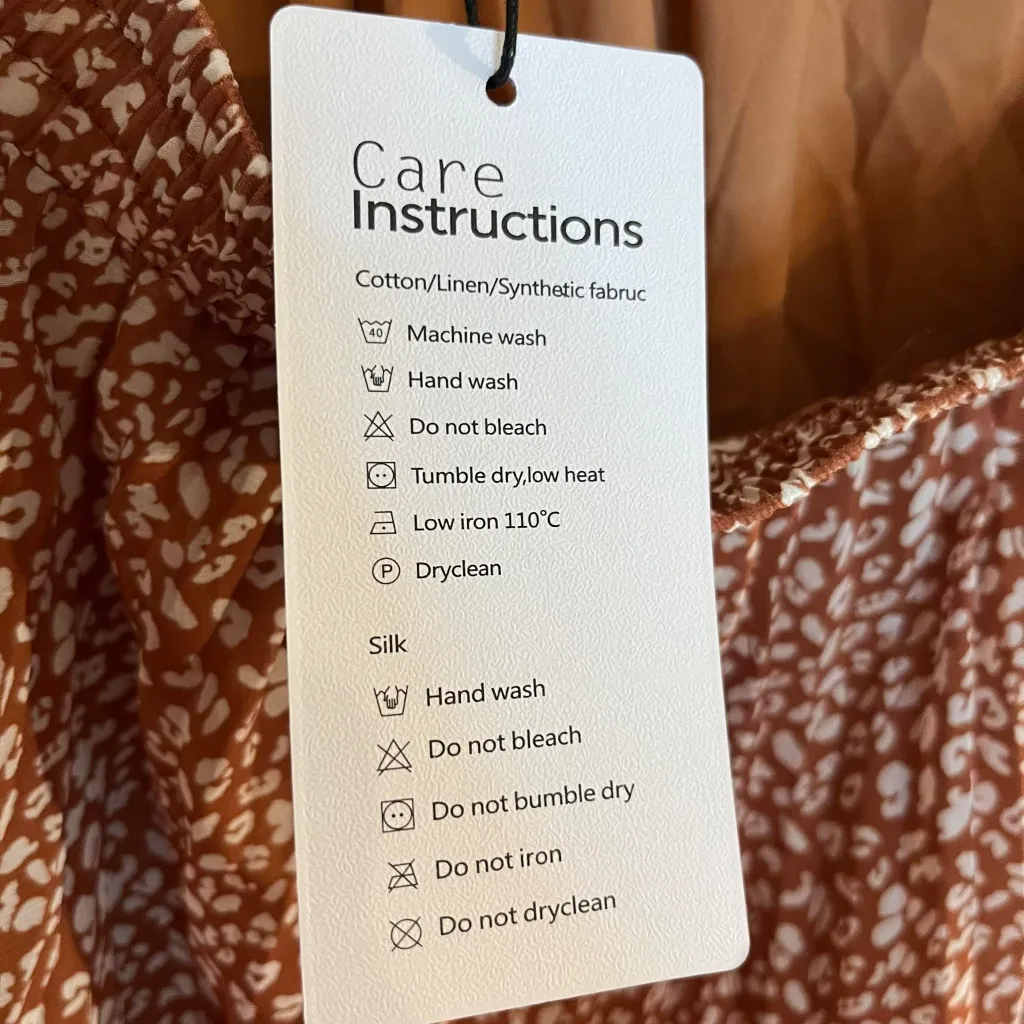 Exlura XXL Brown Floral Chiffon Elastic High Waist Pleated Long Maxi - Image 4