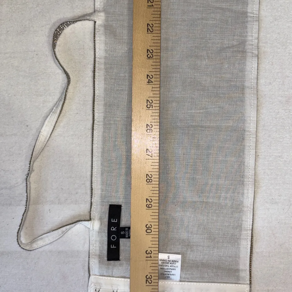 G/FORE Glittering Silver Tank Top - Image 6