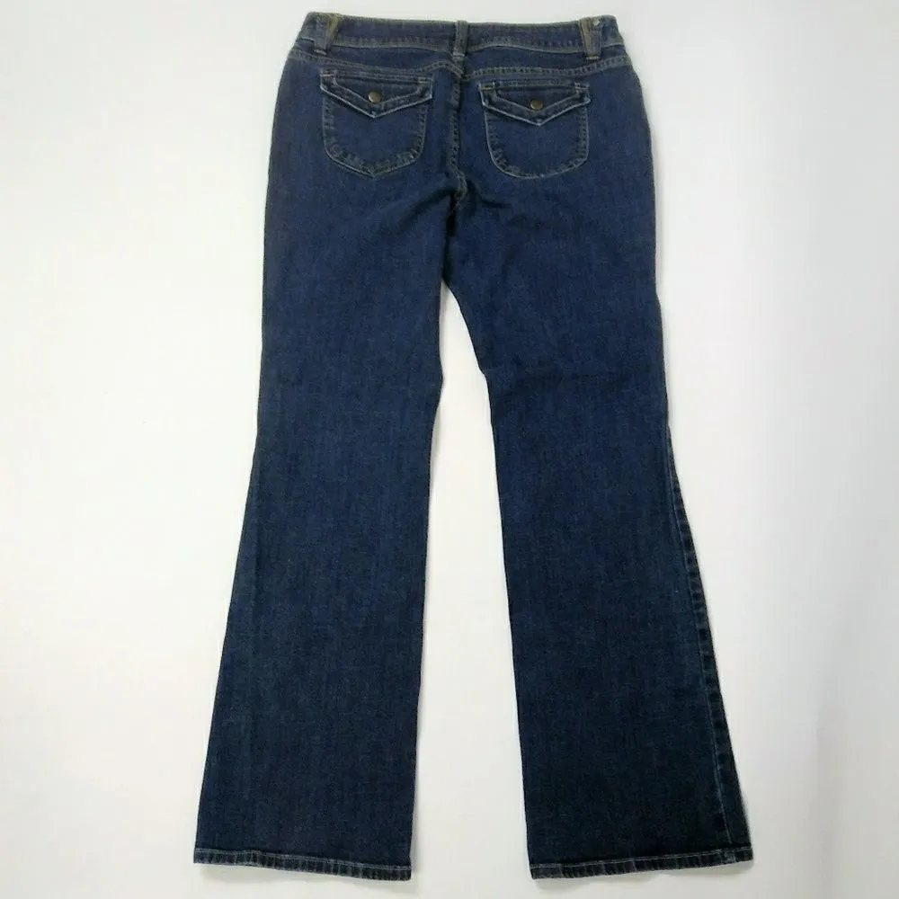 VERA WANG Blur Jeans Straight Cut Blue Jeans - Image 2