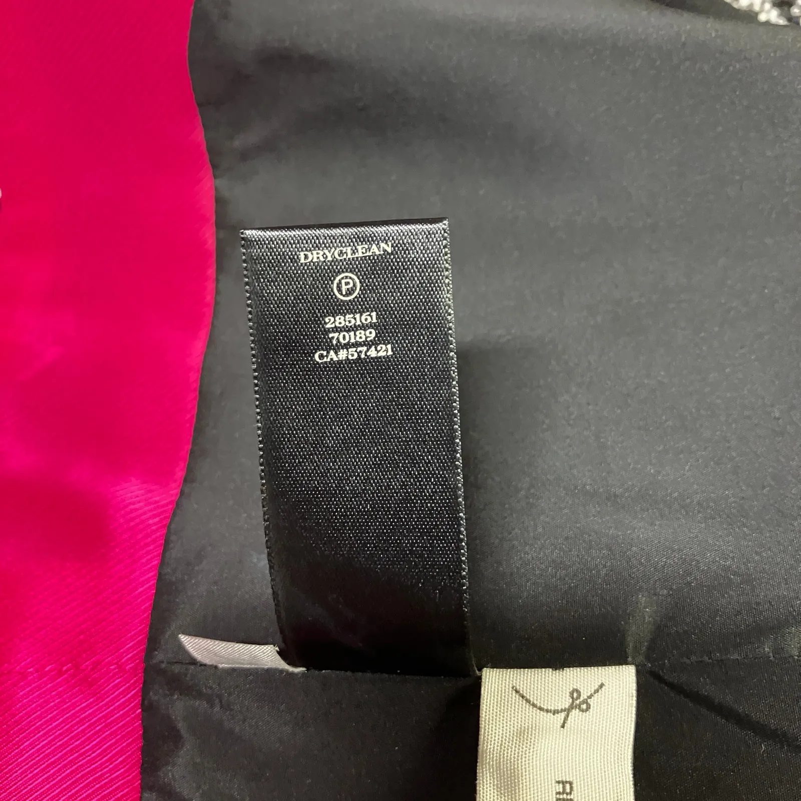 Ann Taylor Jacket Blazer Sz 4 Black Bow Closure Marled Short Office Careerwear - Image 11