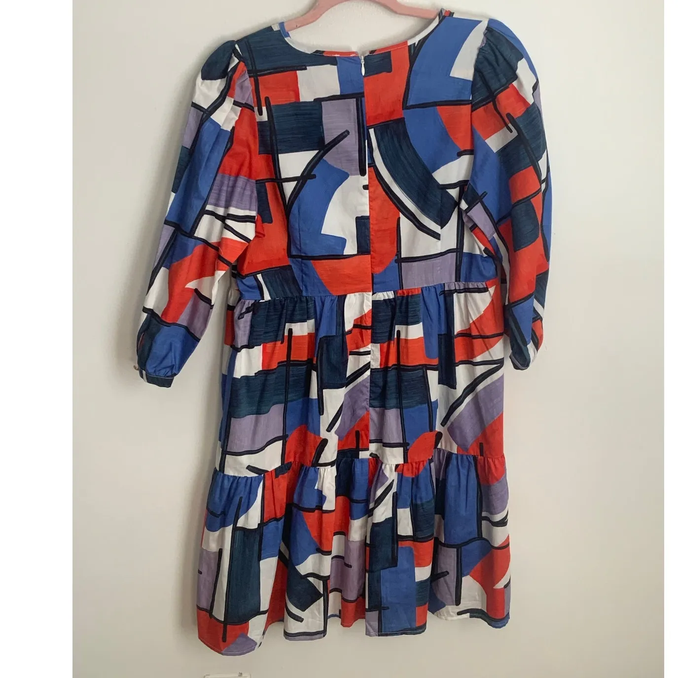 Tyler‎ Boe Phoebe Cotton Skimmer size large $247 retail Red - Image 8