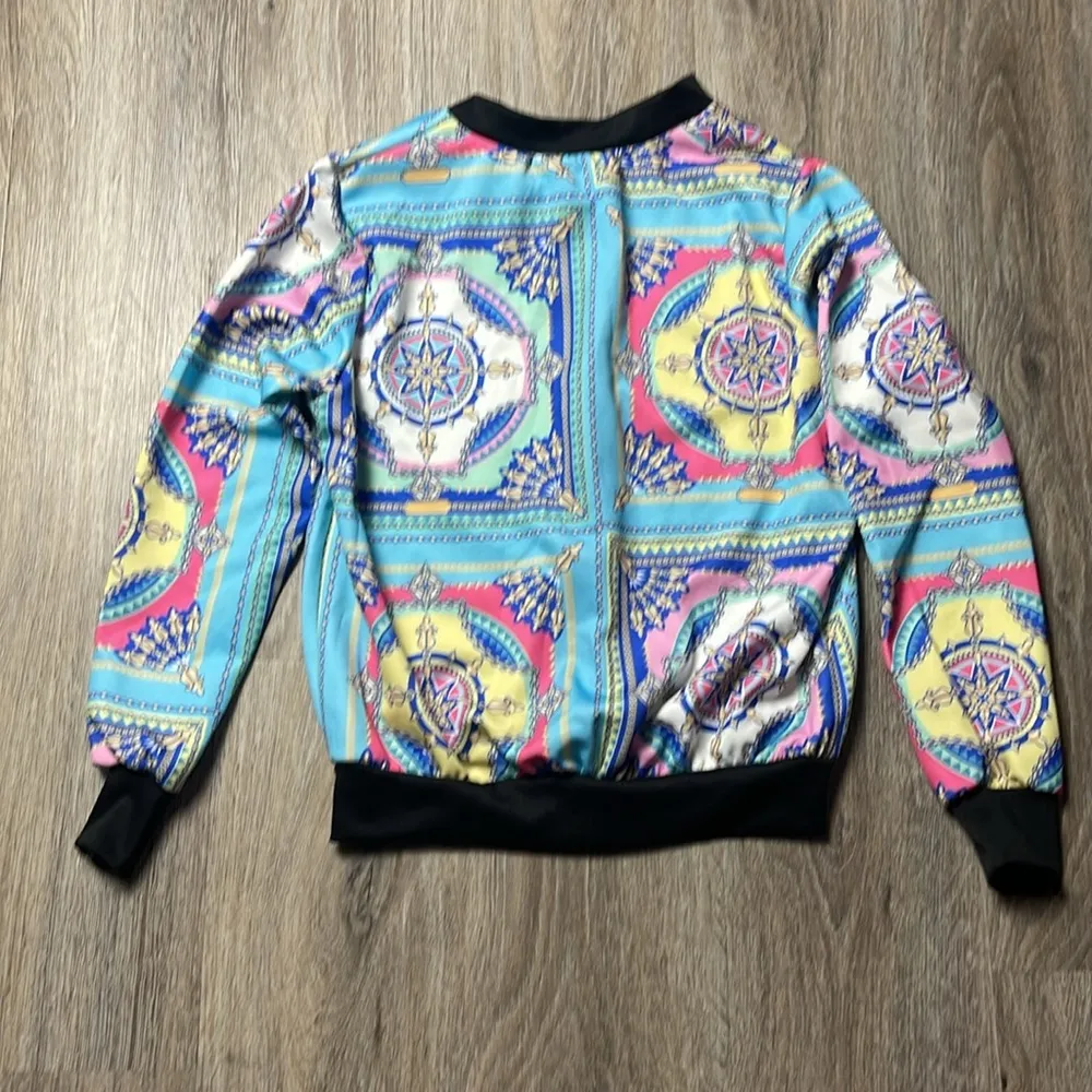 Fun Jacket/Blazer by Juliet Size M/L Blue - Image 11