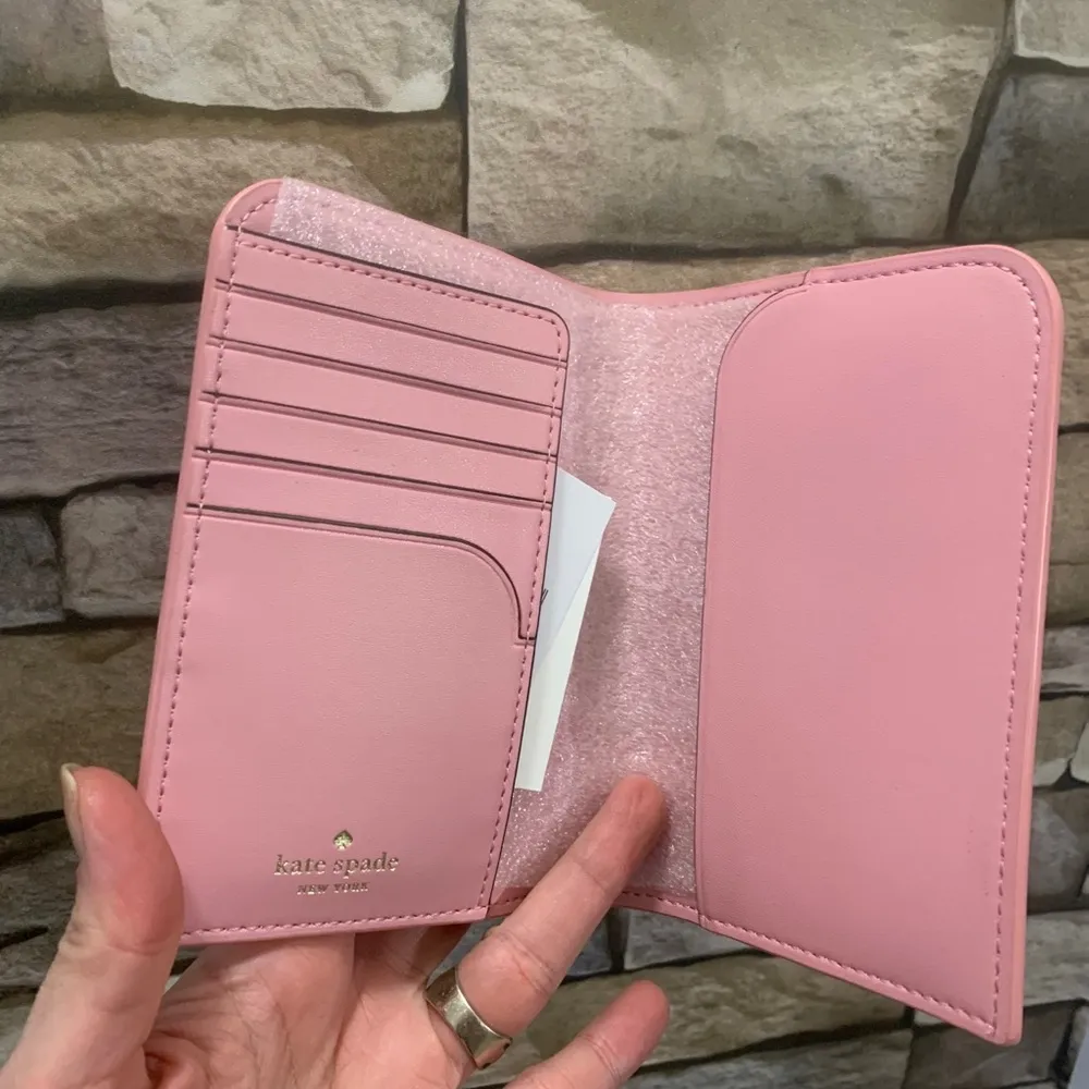 Kate Spade Authentic  leather Snail card/Passport - Image 8