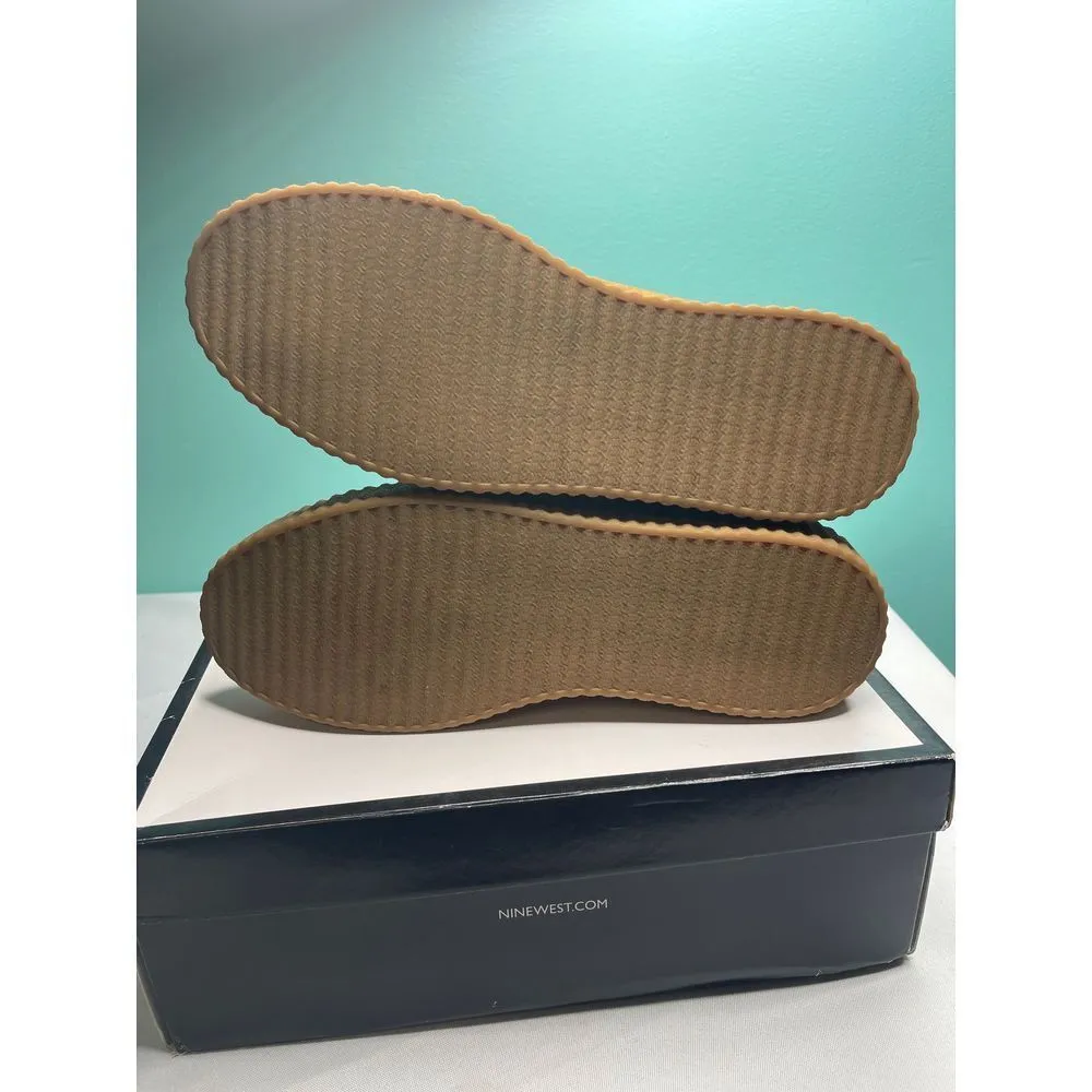 Nine West Nine‎ West size 10 Stylish Suede Lace-Up Sneakers - Image 6