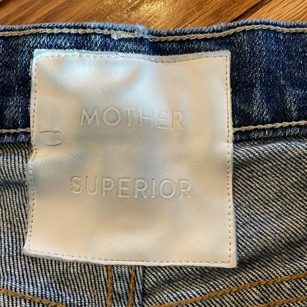 Mother Superior The Hustler Ankle Fray jeans size 26 Blue - Image 2