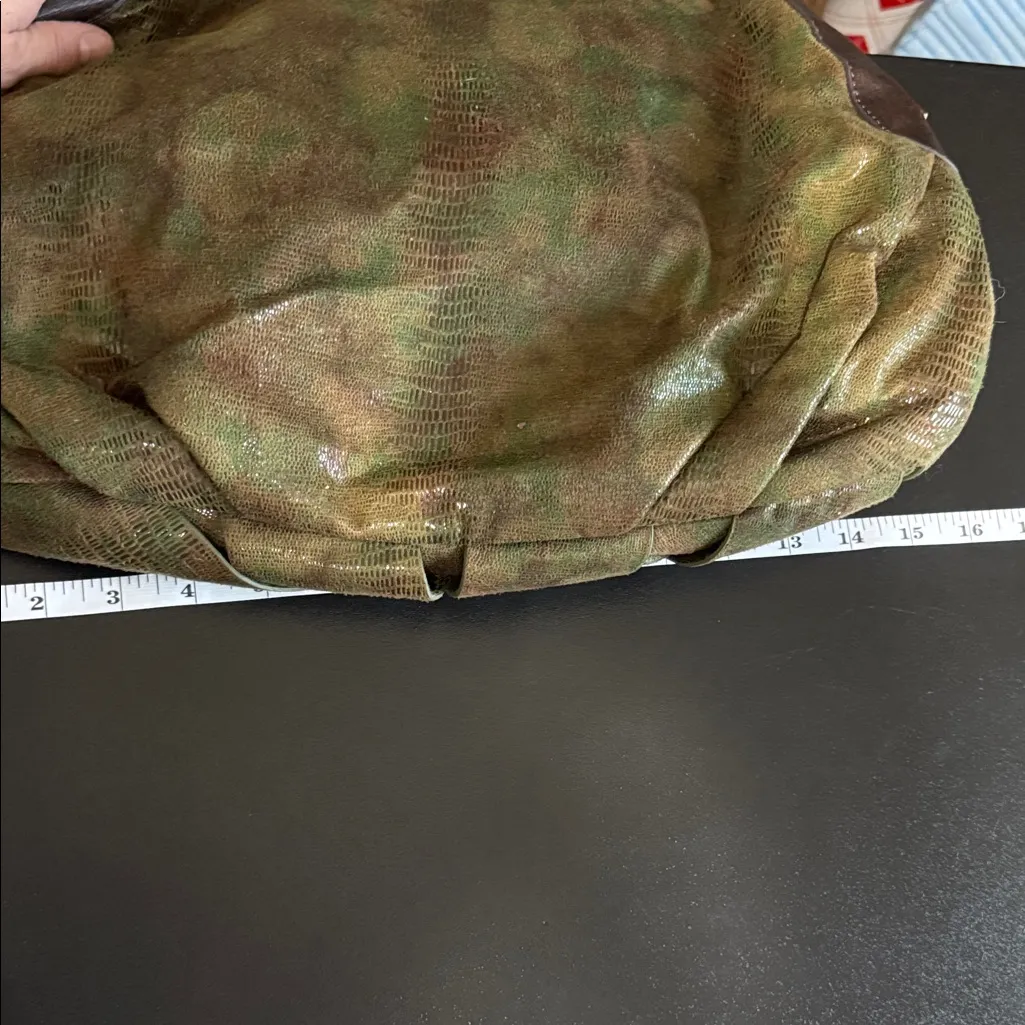 NWT Jessica Simpson KATIE Olive Green Shoulder Bag - Image 9