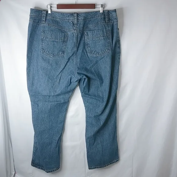 Avenue 22 46x31 Plain Pocket Jeans Plus Blue Size undefined - Image 2