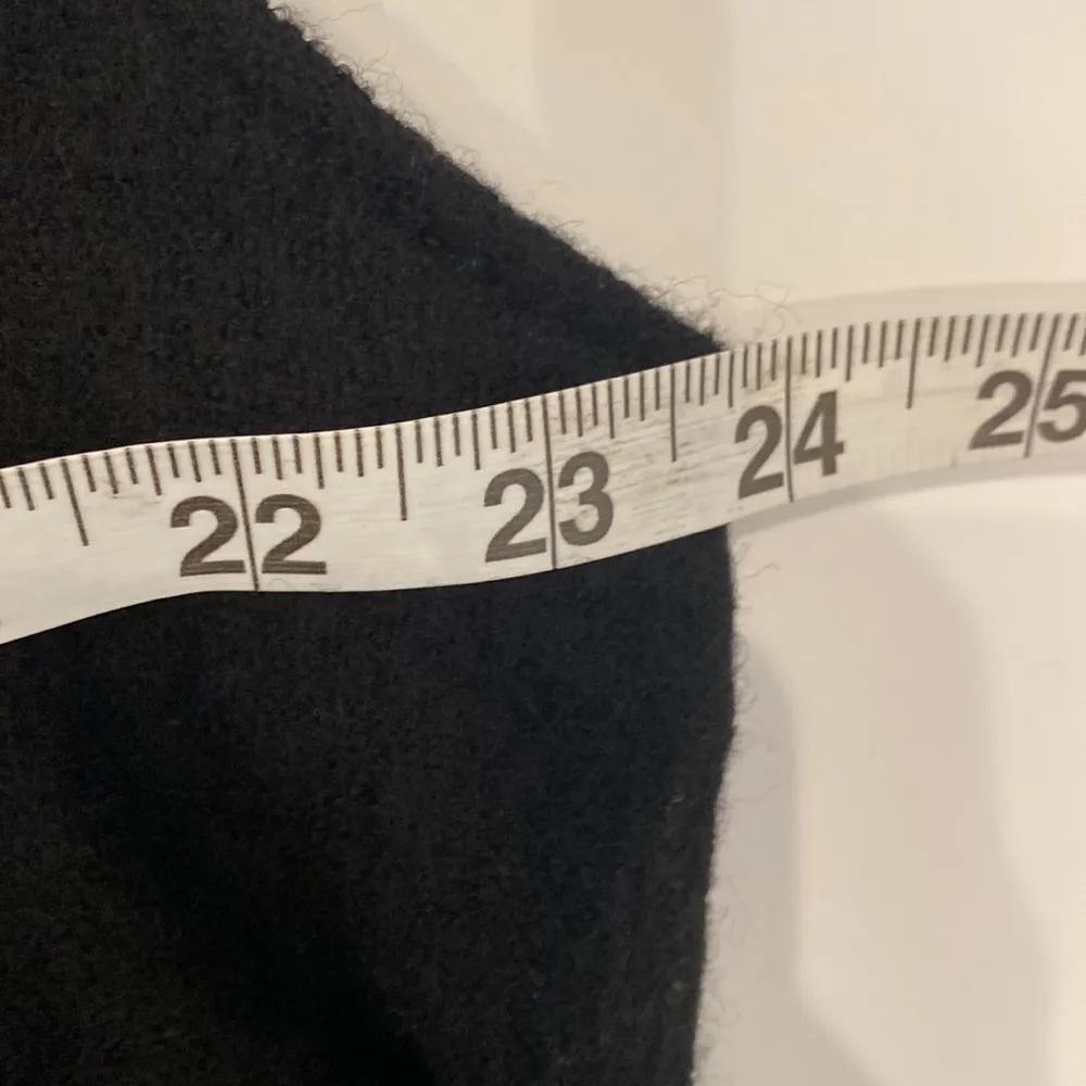 Chico’s Black Wool Women’s Vest Snap Closure EUC Sz 16 Minimal Contemporary - Image 20