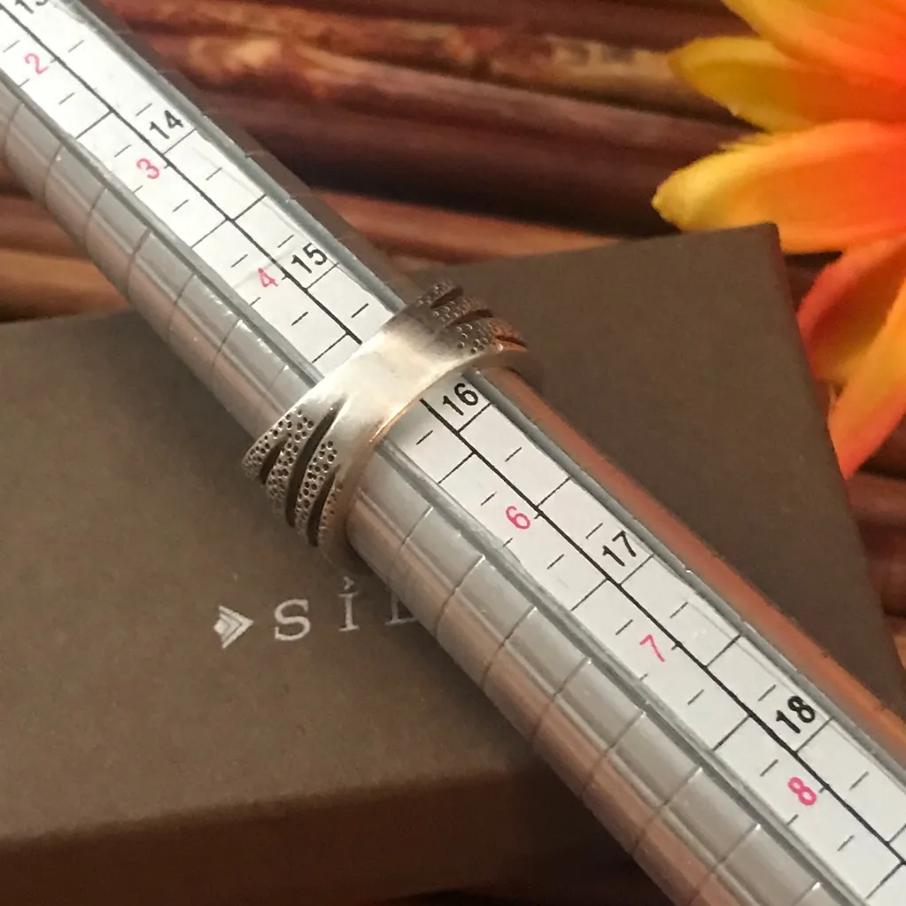 Silpada Sterling Silver Organically Ring zirconia - Image 6