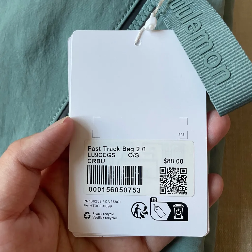 Lululemon Fast Track Bag 2.0 9L - Crater Blue - Image 7