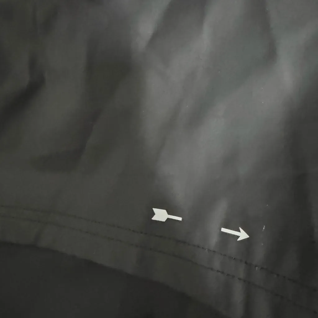 The Upside Black Hooded Waterproof Jacket XS NWT - Image 5