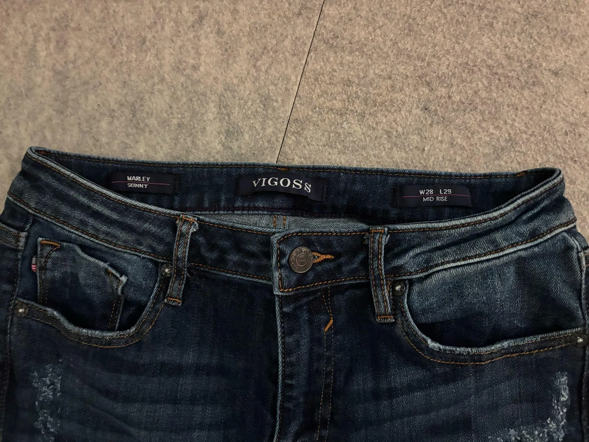 Vigoss  Jeans Denim Dark Skinny - Image 2