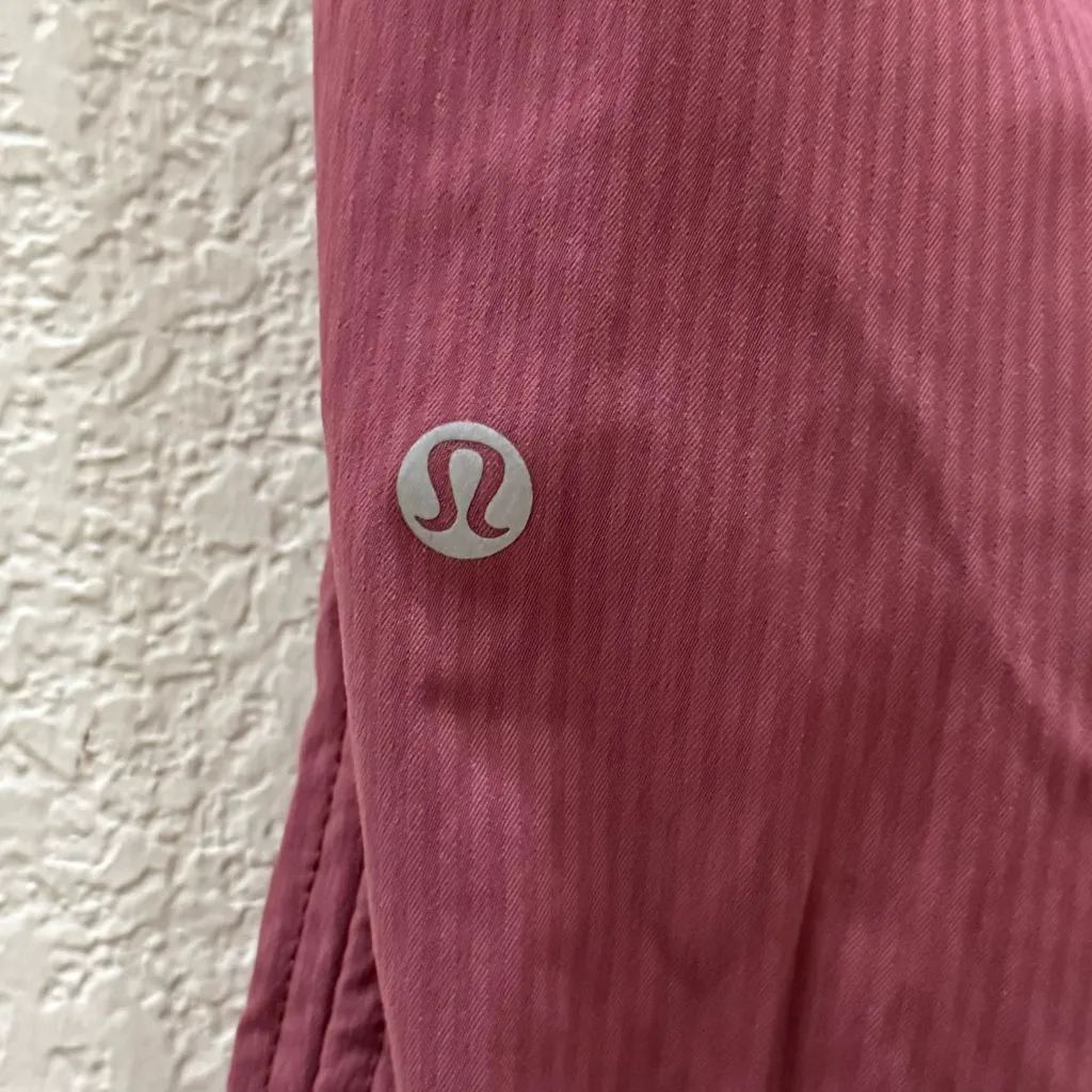 LULULEMON Dance Studio Crop 25” in Misty Merlot Size 4 - Image 14