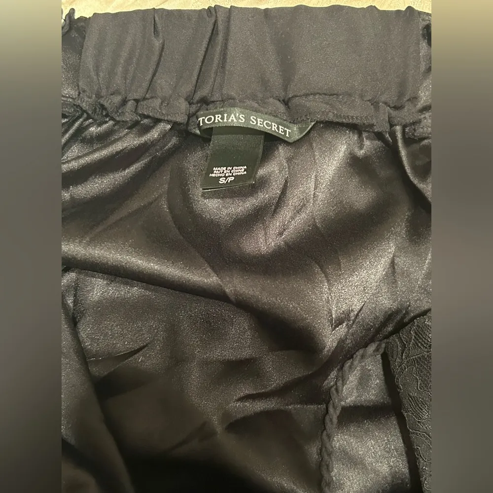 Victoria Secret Black Tunic Blouse with rope style straps Size Small - Image 4