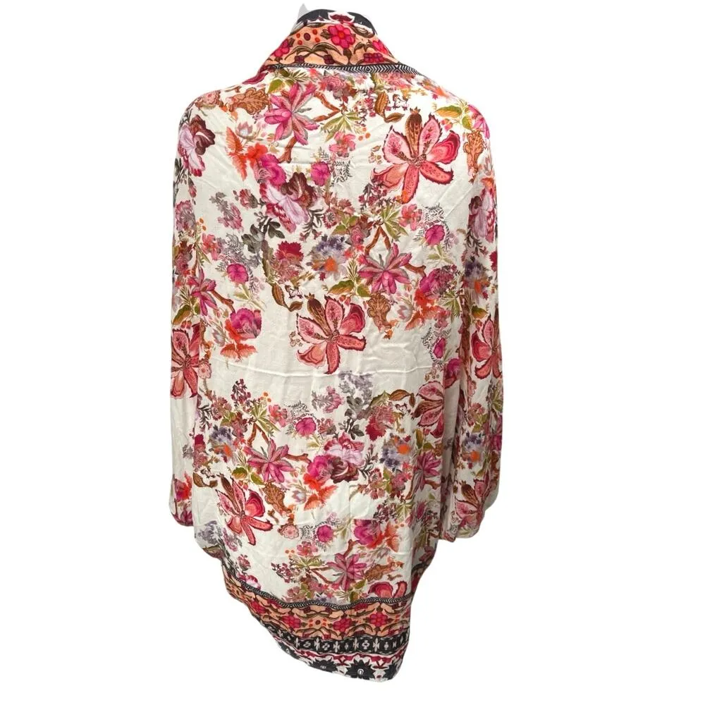 Anthropologie x Kachel Josephina Multicolor Floral Kimono Coat Jacket One Size - Image 2