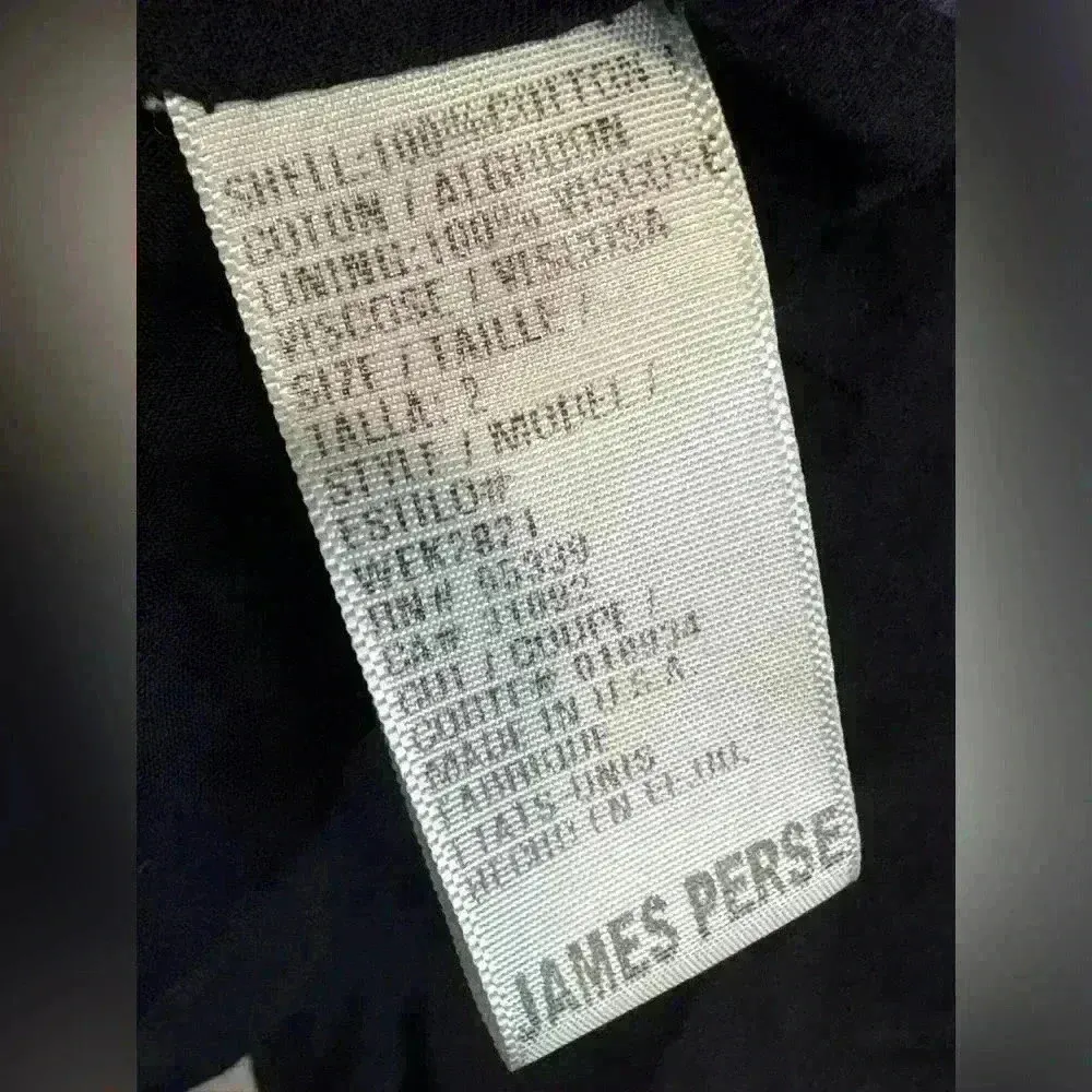 James Perse Women’s Drape Lapel One Button Pockets Lightweight Black Blazer Sz 2 - Image 7