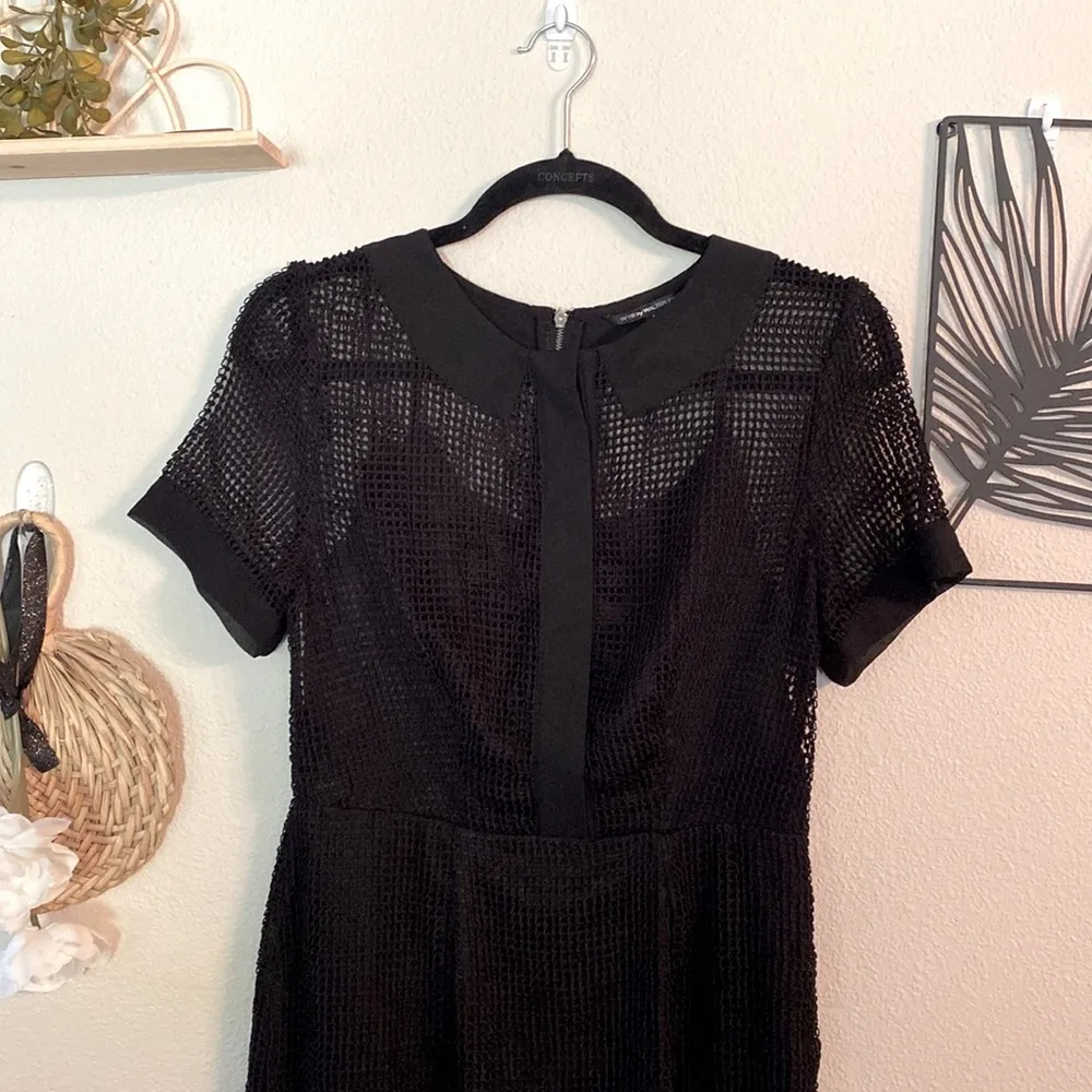 Black Mesh W118 by Walter Baker Dress - Image 4